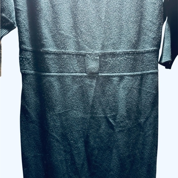 Eliza J Teal Green Long Sleeve Sweater Dress - Picture 5 of 5